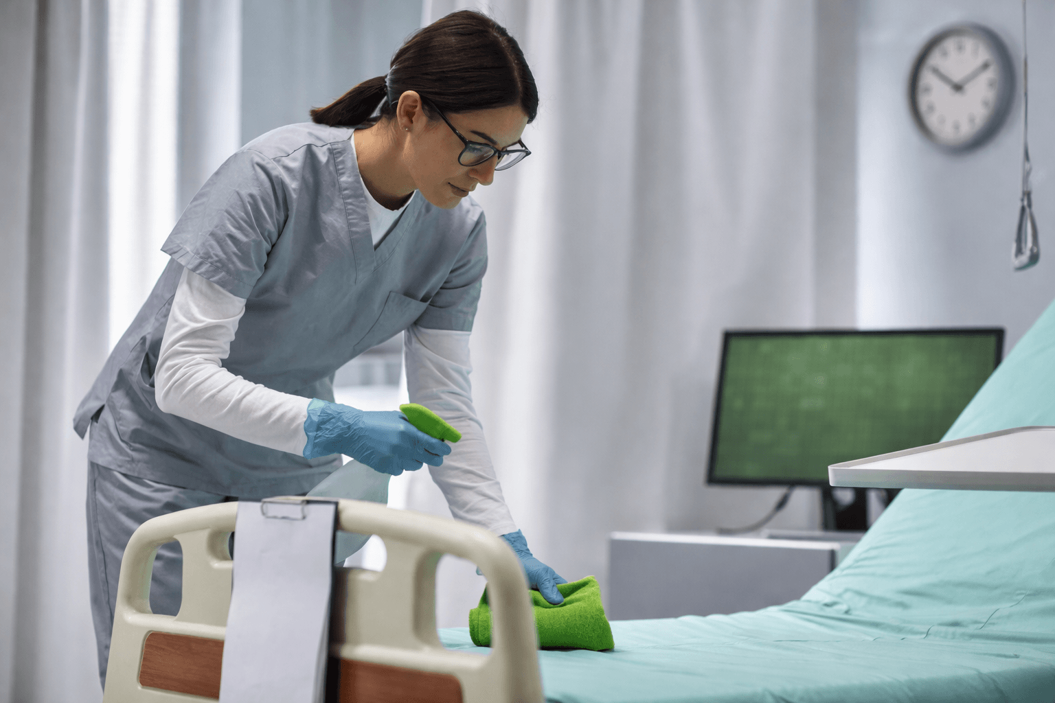 Sprzątanie przychodni